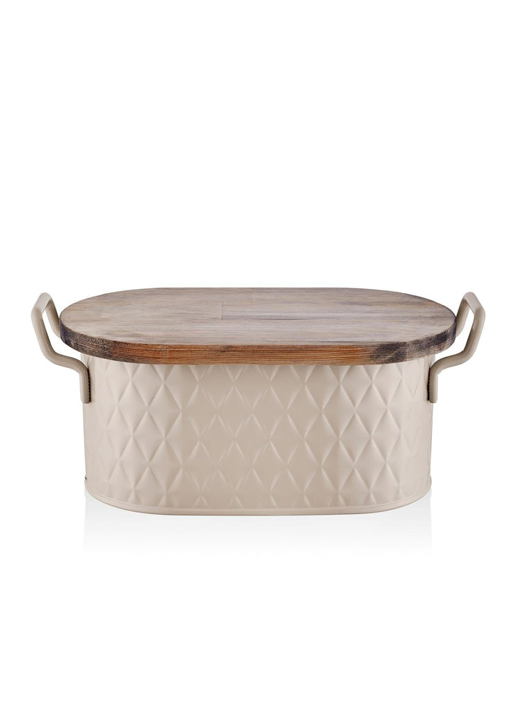 Mia Prism Brotkasten Karamell – Stilvolle Aufbewahrung 40 x 22 x 18 cm