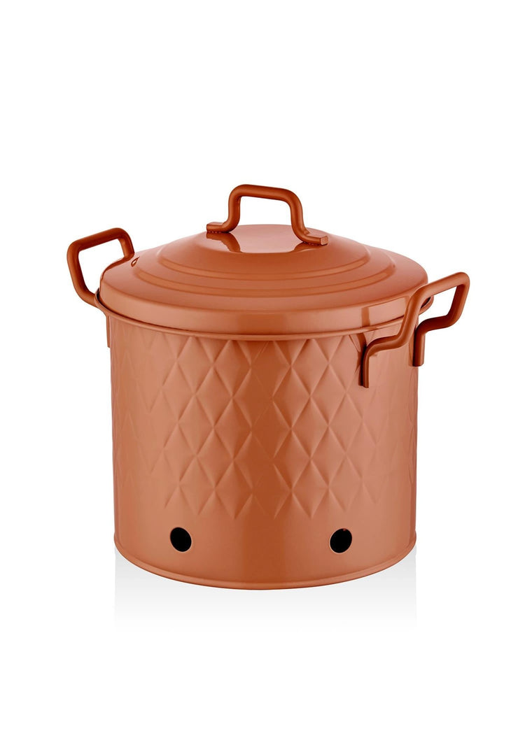 Mia Prism Kartoffel- und Zwiebelkorb – Terrakotta 30 x 30 x 30 cm