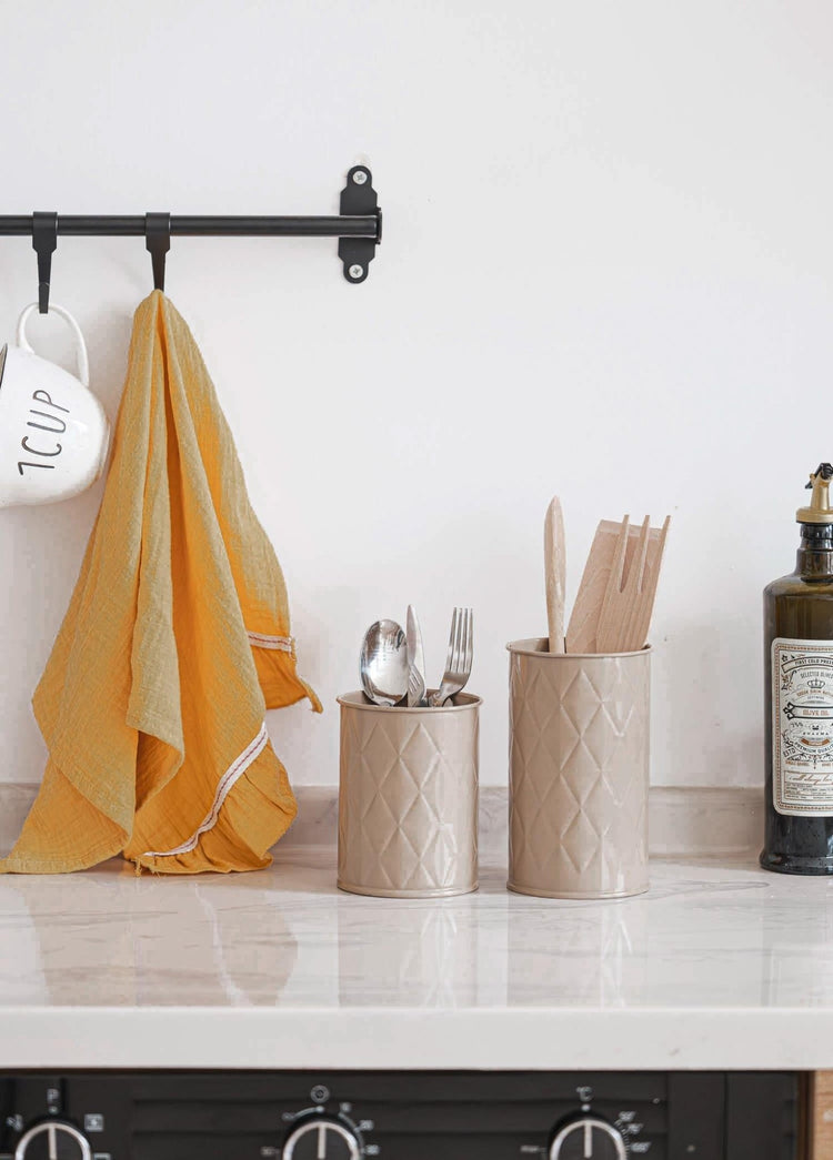 Prism Spoon Rest Caramel 17x11 cm - Exporgin - Global Shopping Site