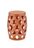 Prism – Stool & Side Table – Terracotta Indoor/Outdoor – 50x35 cm - Exporgin | Türkiye Comes to You