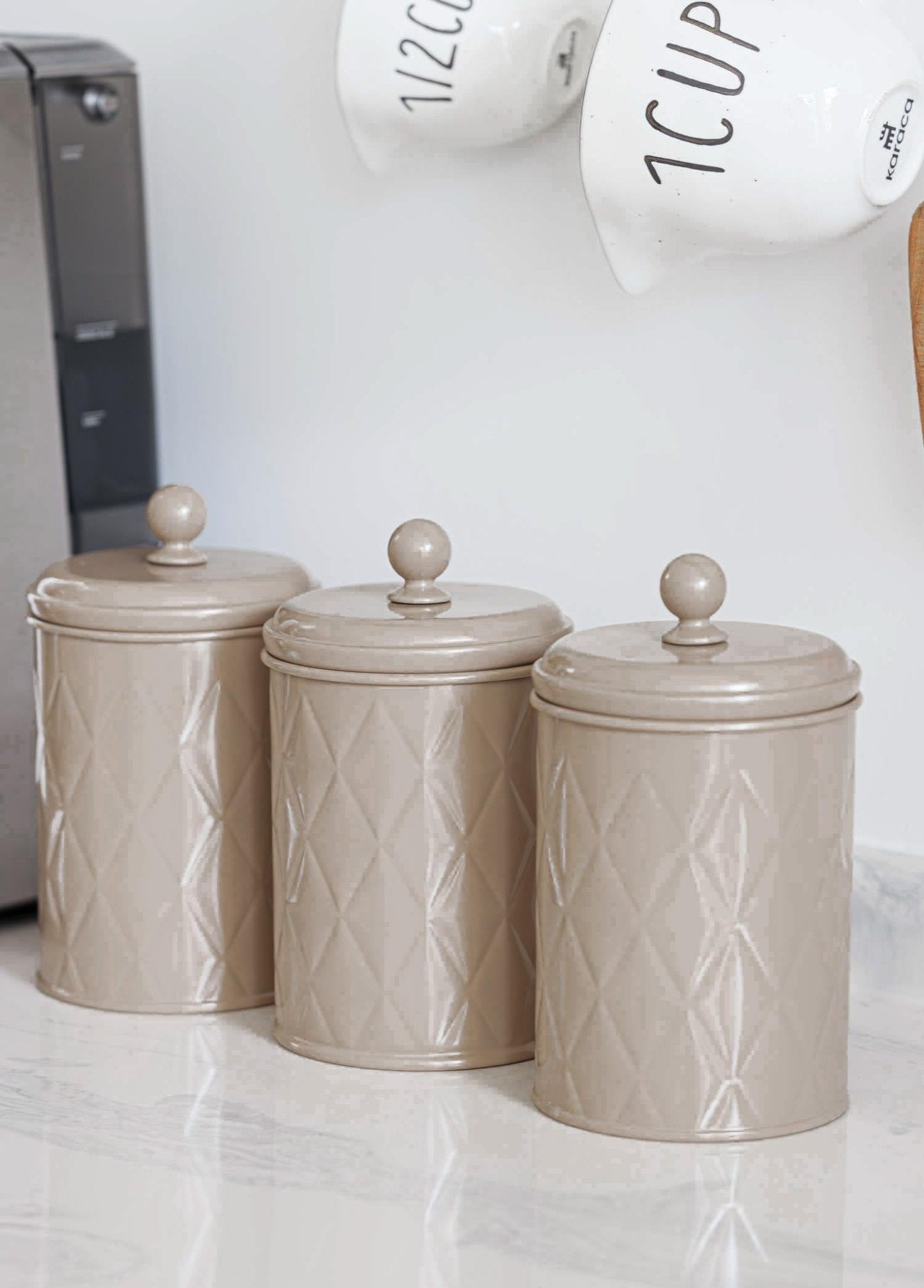 Prism Tea Sugar Coffee Jar Caramel 1 Lt - Exporgin - Global Shopping Site