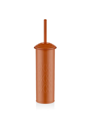 Prism – Toilet Brush Terracotta – Galvanized Steel & Rust - Resistant – 40x11x11 cm - Exporgin | Türkiye Comes to You