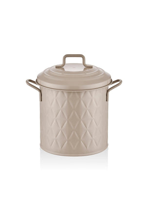 Prism Trash Can Counter Caramel 4 Lt - Exporgin - Global Shopping Site