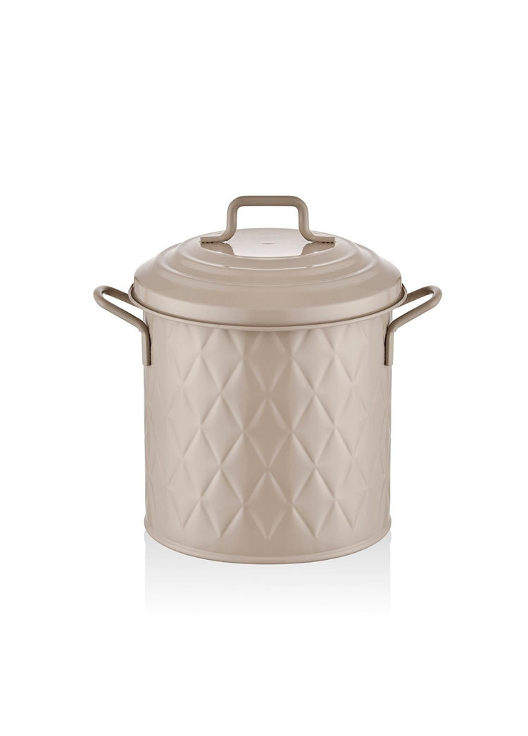 Prism Trash Can Counter Caramel 4 Lt - Exporgin - Global Shopping Site