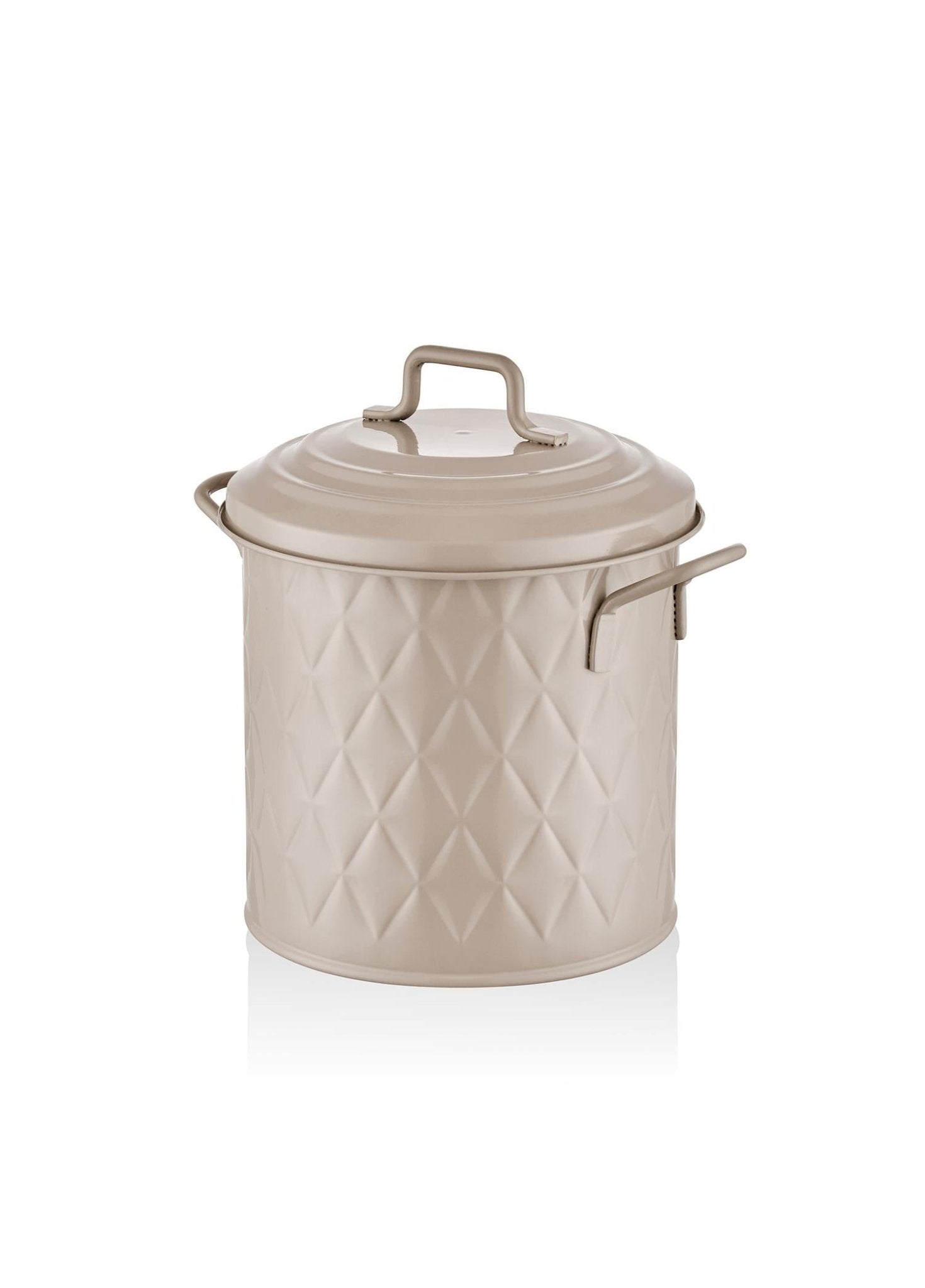 Prism Trash Can Counter Caramel 4 Lt - Exporgin - Global Shopping Site