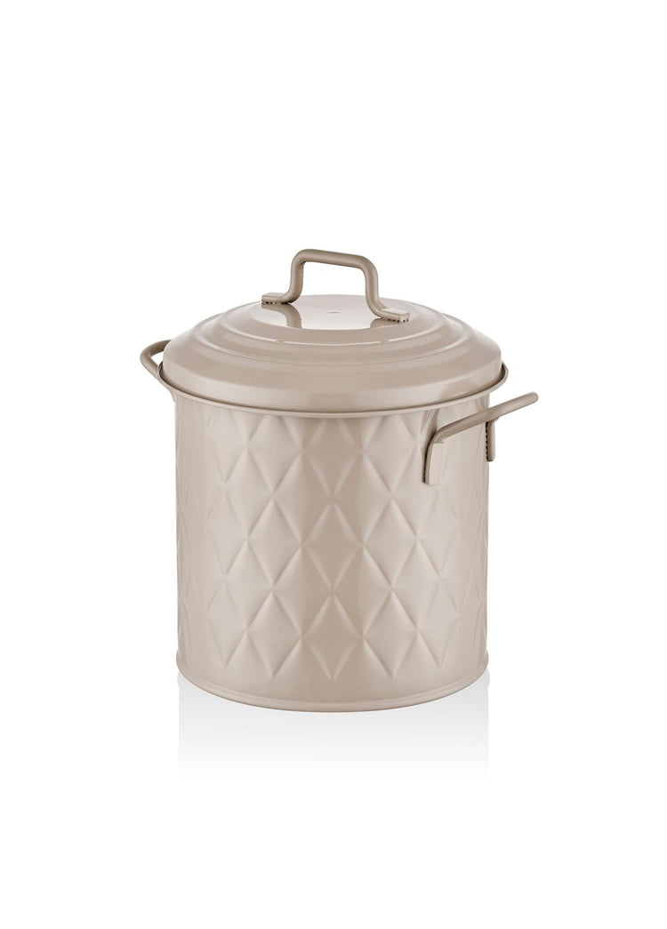 Prism Trash Can Counter Caramel 4 Lt - Exporgin - Global Shopping Site