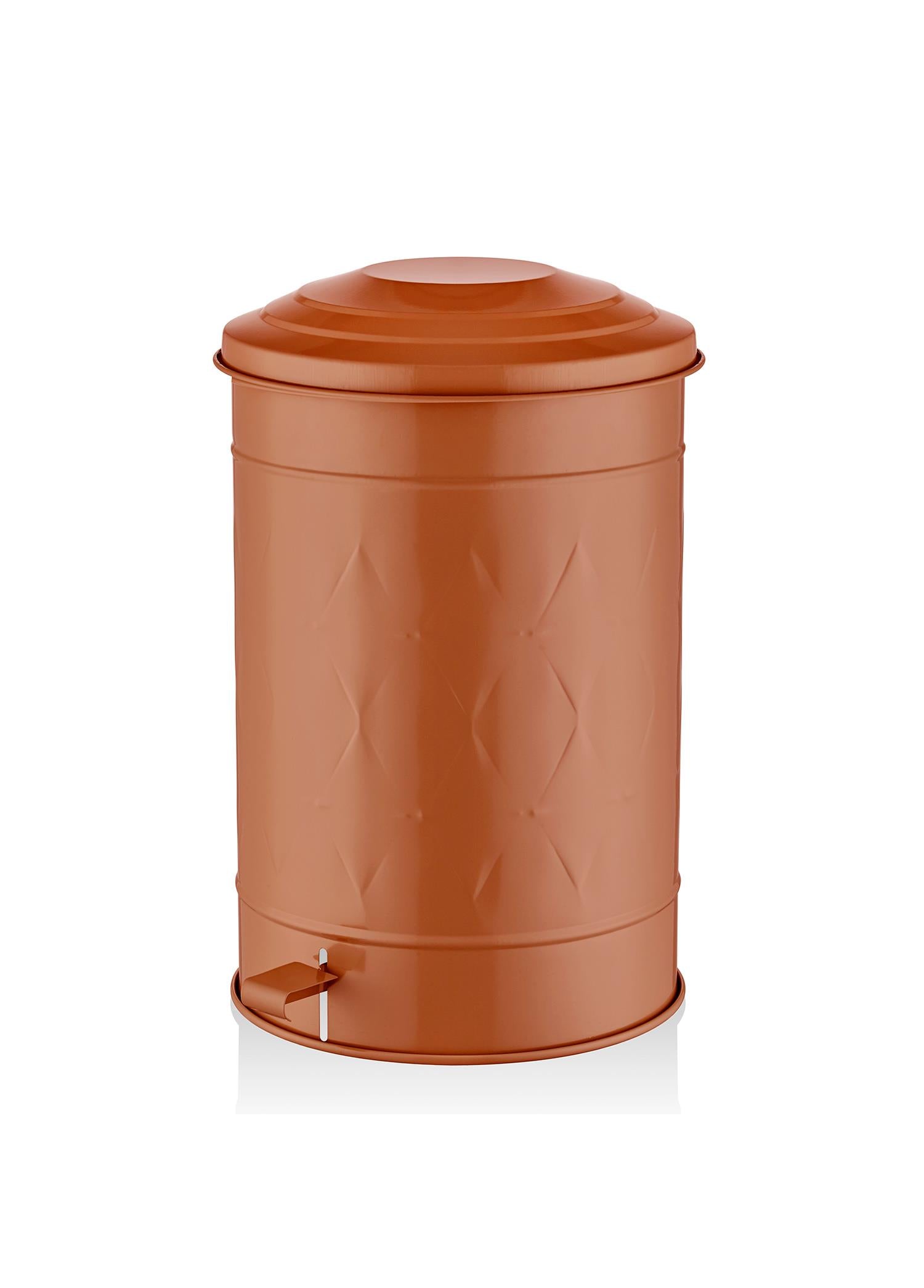 Prism Trash Can Kitchen Terracotta 37 Lt