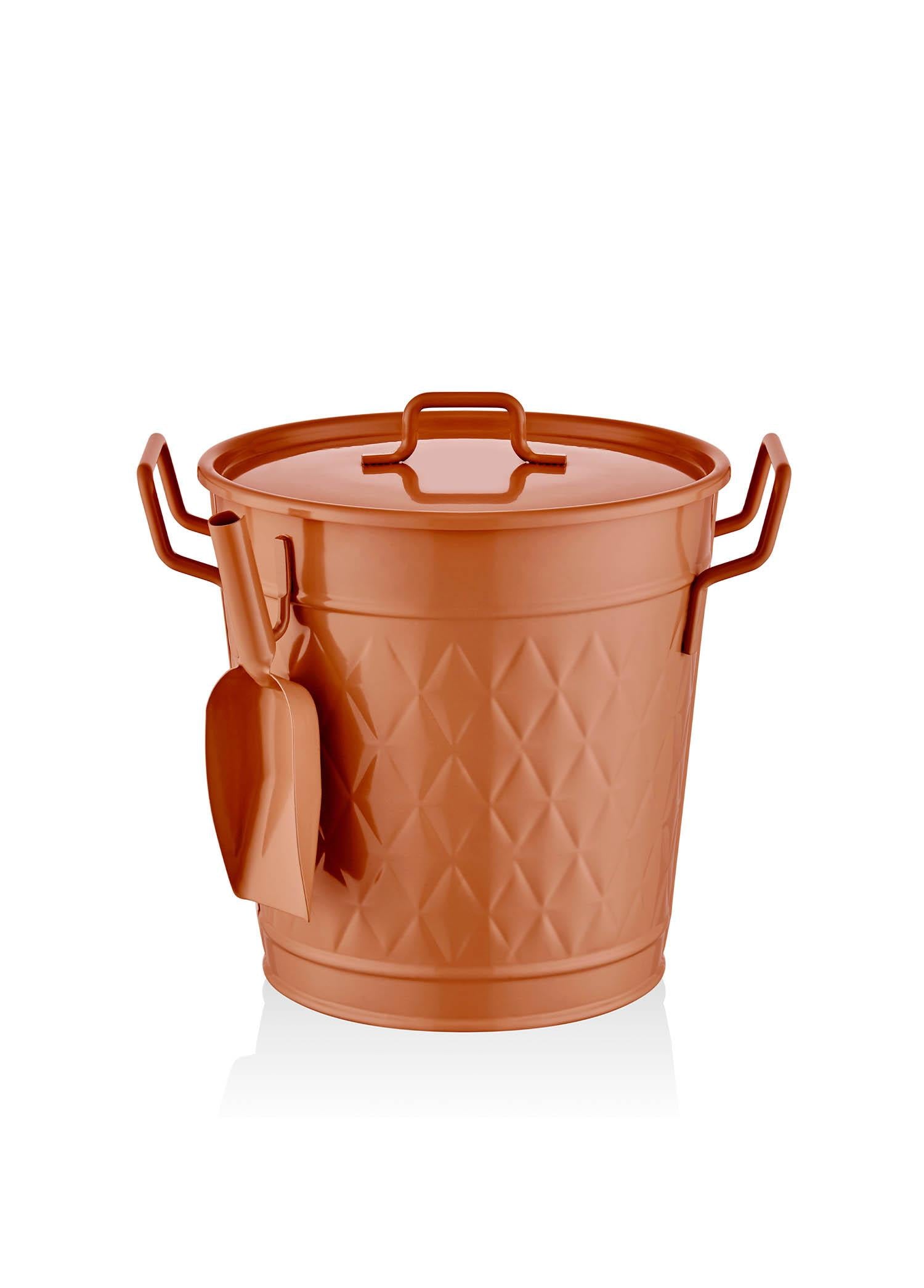 Prism Detergent Storage Container Terracotta