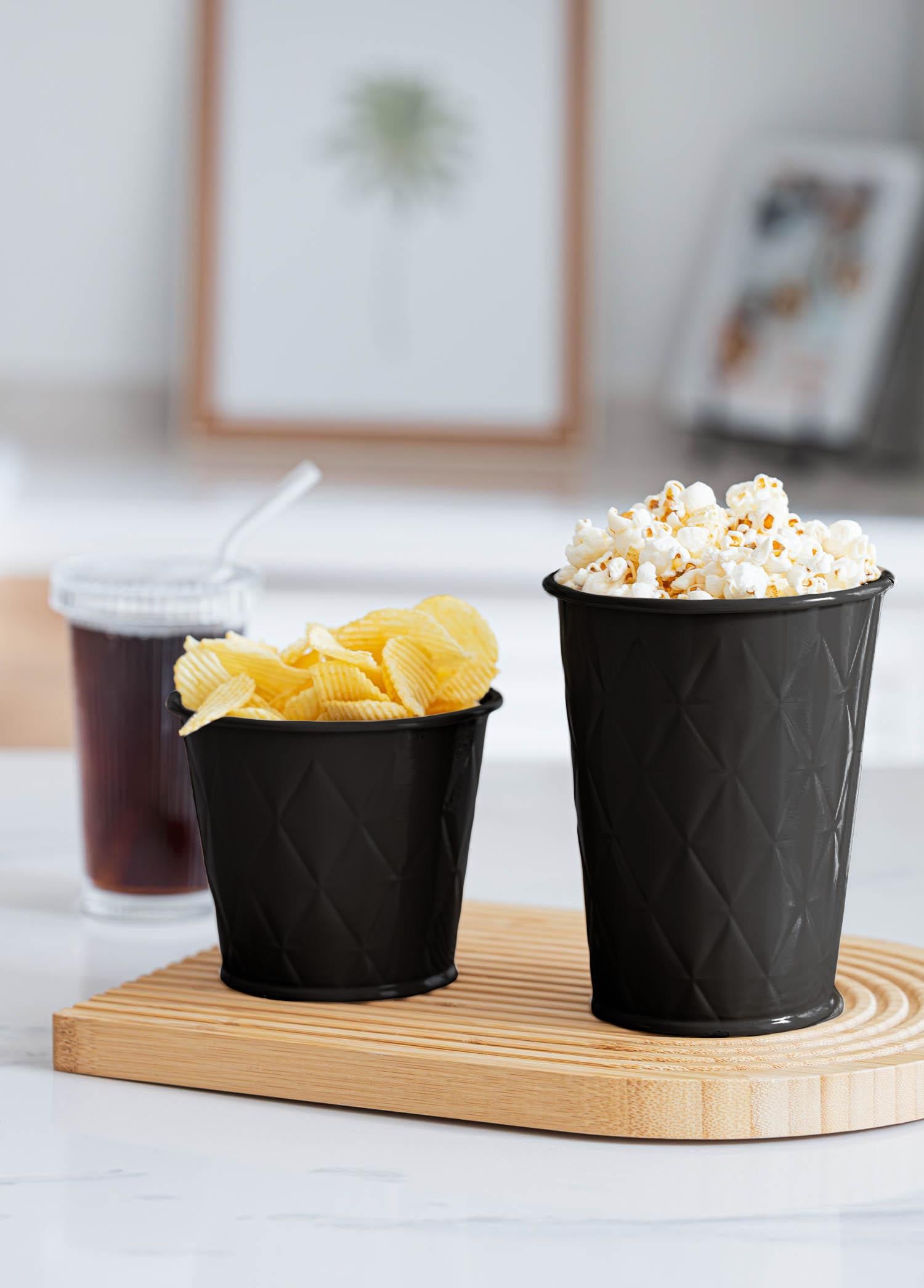 Prism Popcorn Bowl Black