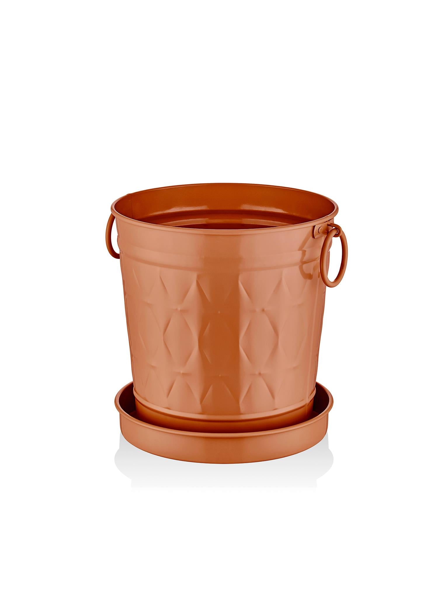 Prism Flowerpot Terracotta 33x25x33 cm