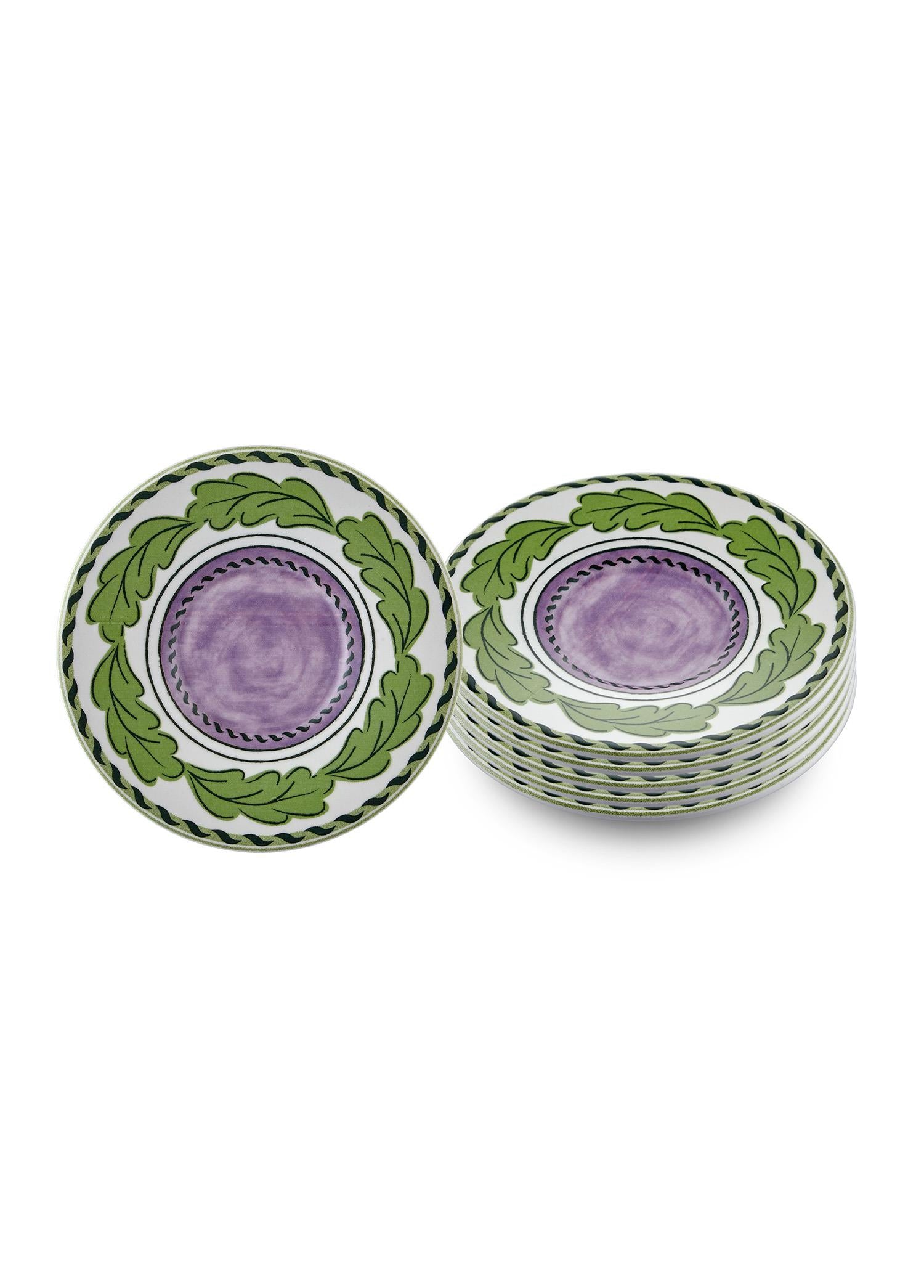 Provence Lavender Tea Plate Set of 6 13 cm