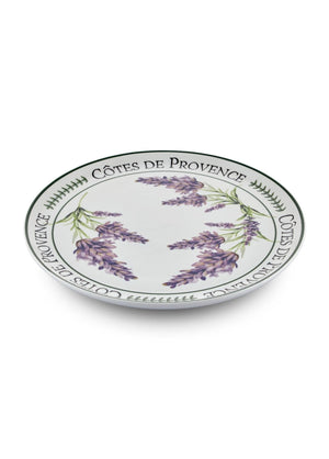 Provence Lavender Serving Plate 30 Cm PRC0005 - Exporgin - Global Shopping Site