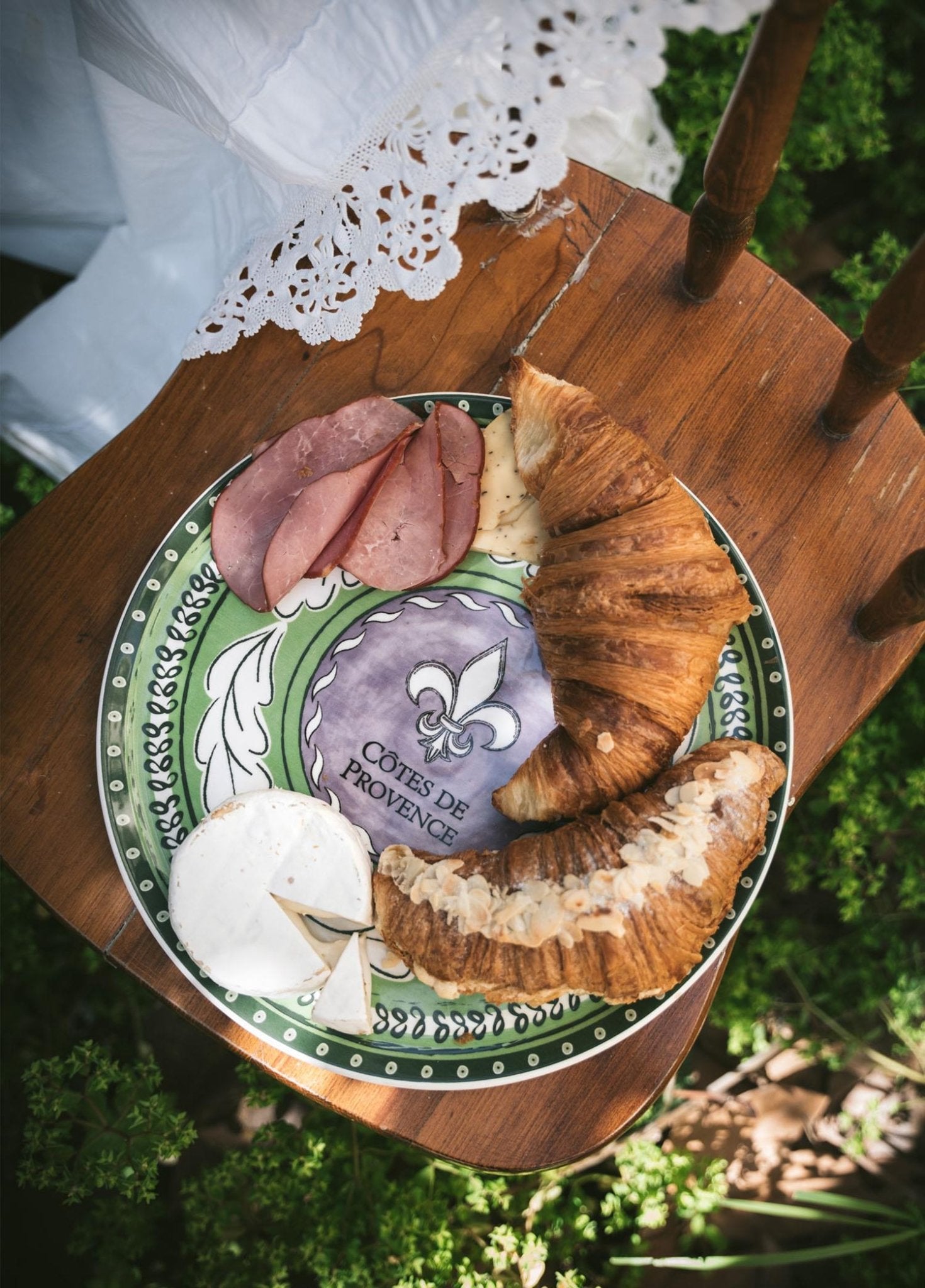 Provence Lavender Serving Plate 30 Cm PRC0006 - Exporgin - Global Shopping Site