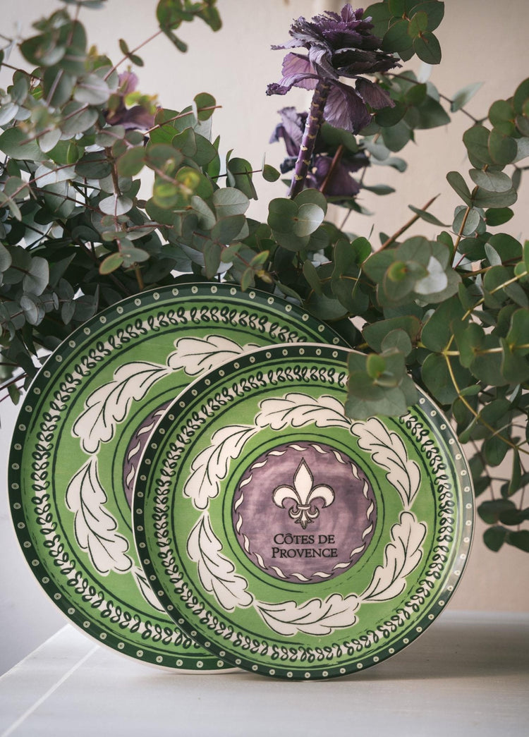 Provence Lavender Serving Plate 30 Cm PRC0006 - Exporgin - Global Shopping Site