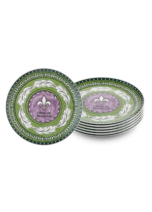 Provence-Lavendel-Servierteller-Set, 6 Stück, 26 cm, PRC03 – Exporgin – Global Shopping Site
