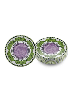Provence Lavender Tea Plate Set of 6 13 cm - Exporgin - Global Shopping Site