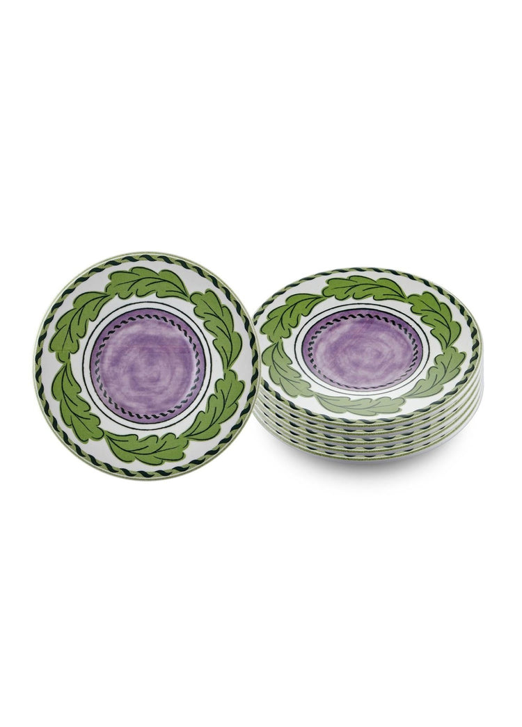 Provence Lavender Tea Plate Set of 6 13 cm - Exporgin - Global Shopping Site