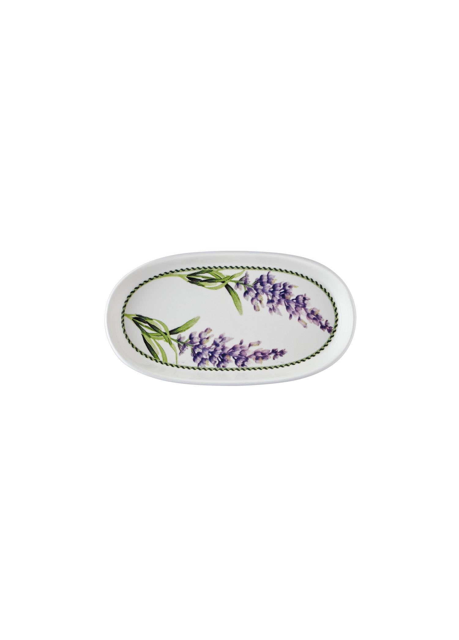 Provence Lavender Oval Service Set of 2 21 cm