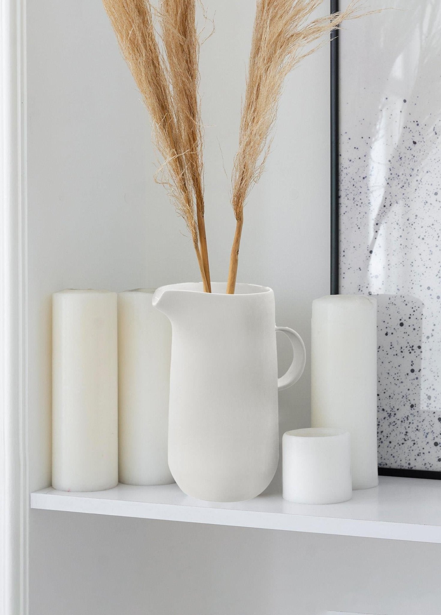 Pure Decorative Vase 19x13x26 cm - Exporgin - Global Shopping Site