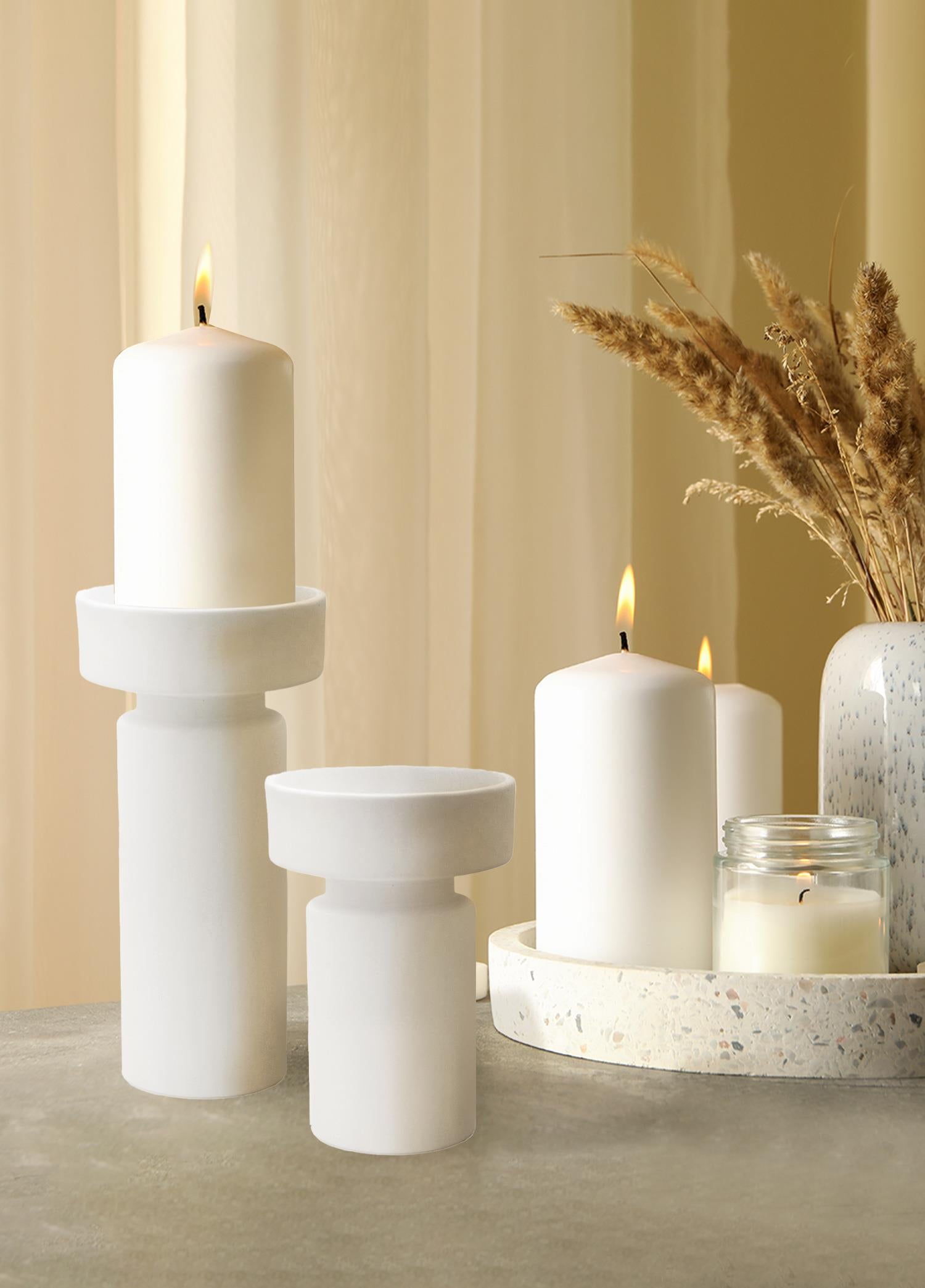 Pure Decorative Candle Holder 13x13x30 cm