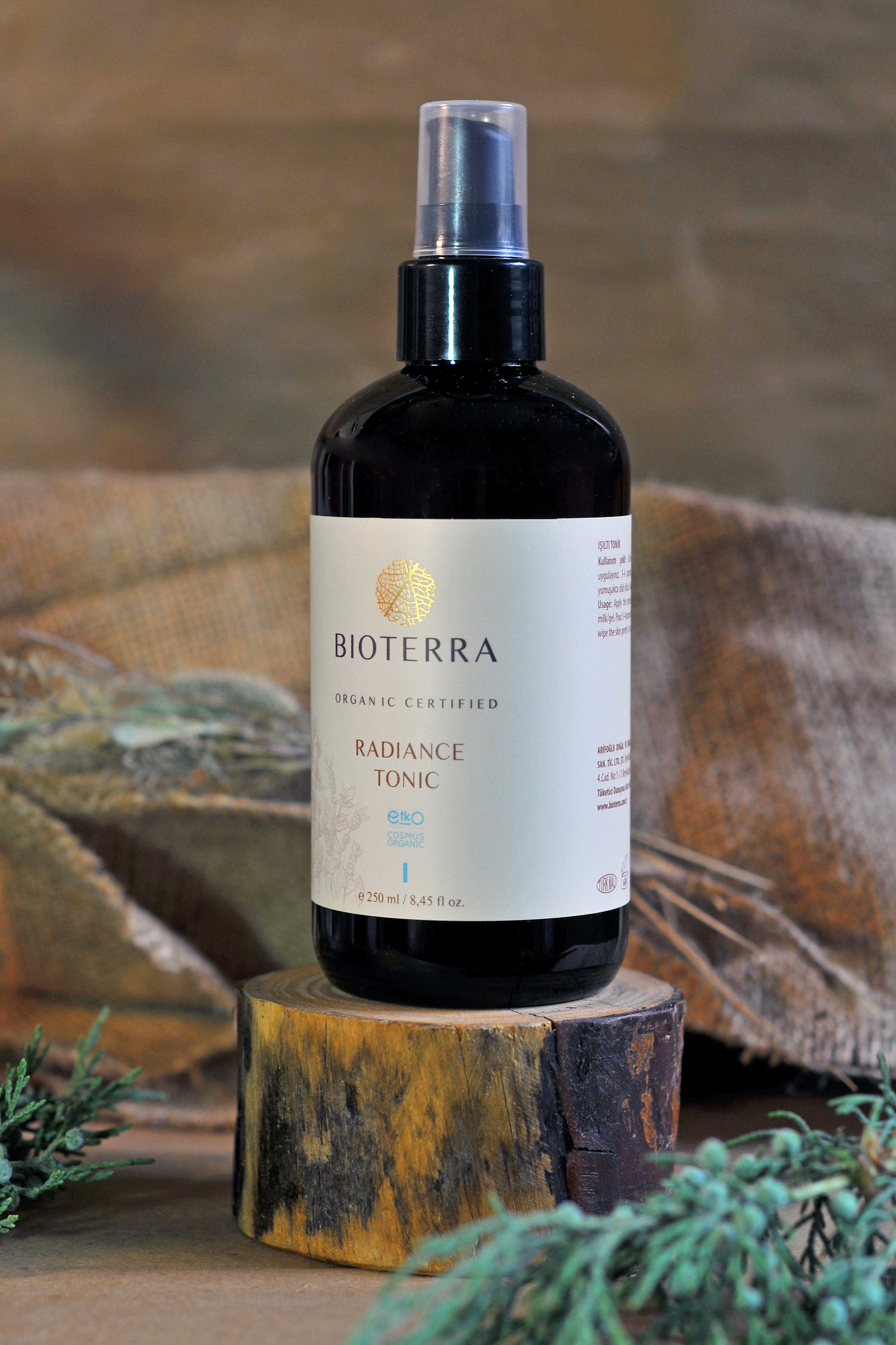 Bioterra Organic Radiance Tonic 250 ml, Radiance Tonic