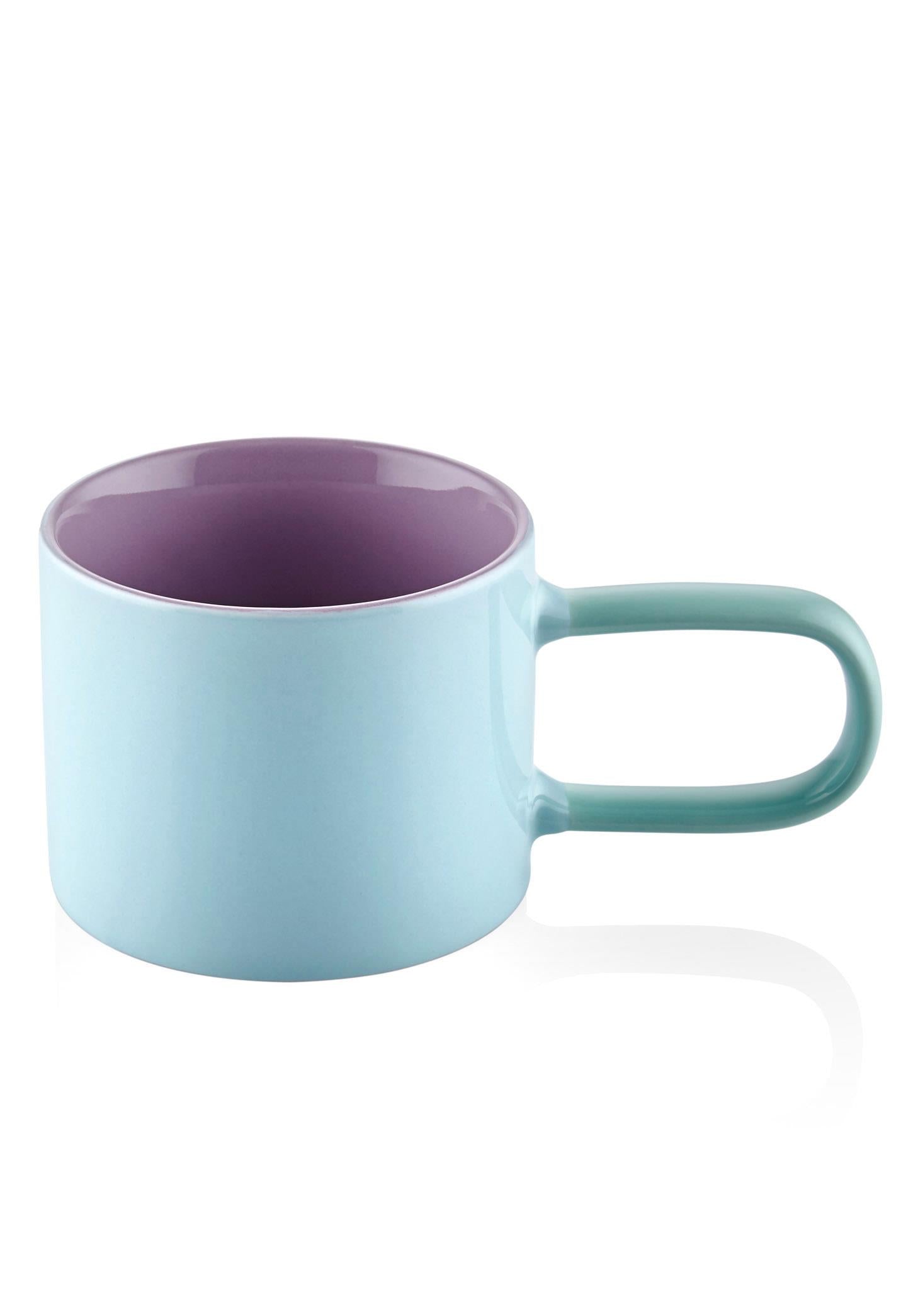 Rainbow Porcelain Mug Blue 270 ml