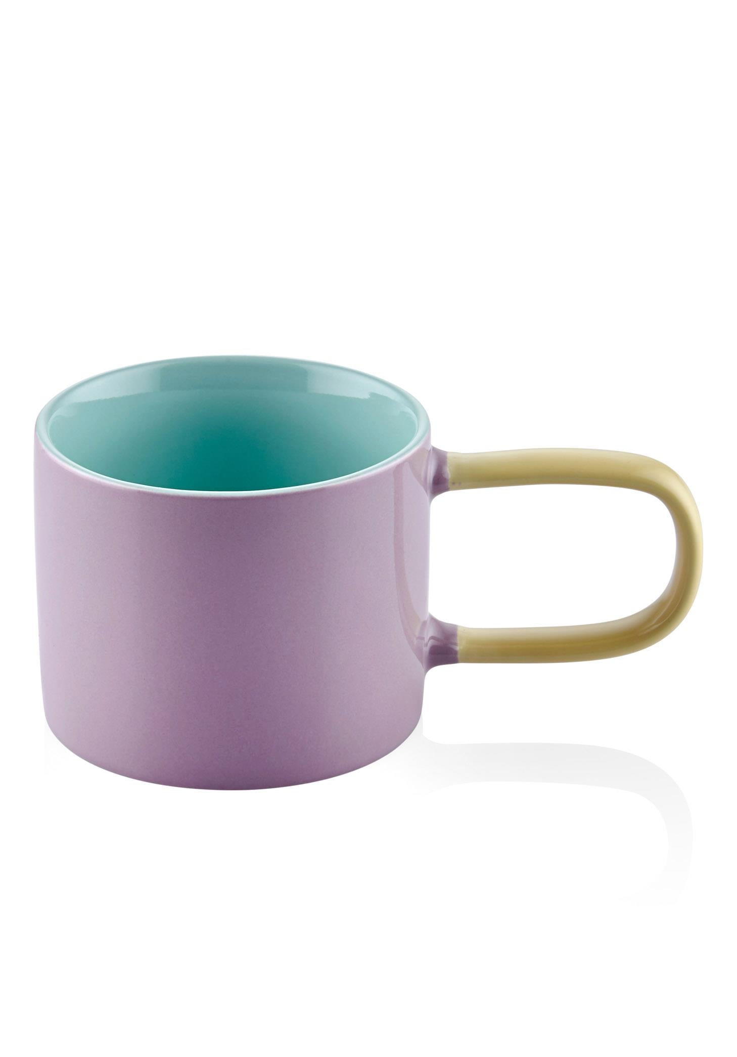 Rainbow Porcelain Mug Purple 270 ml