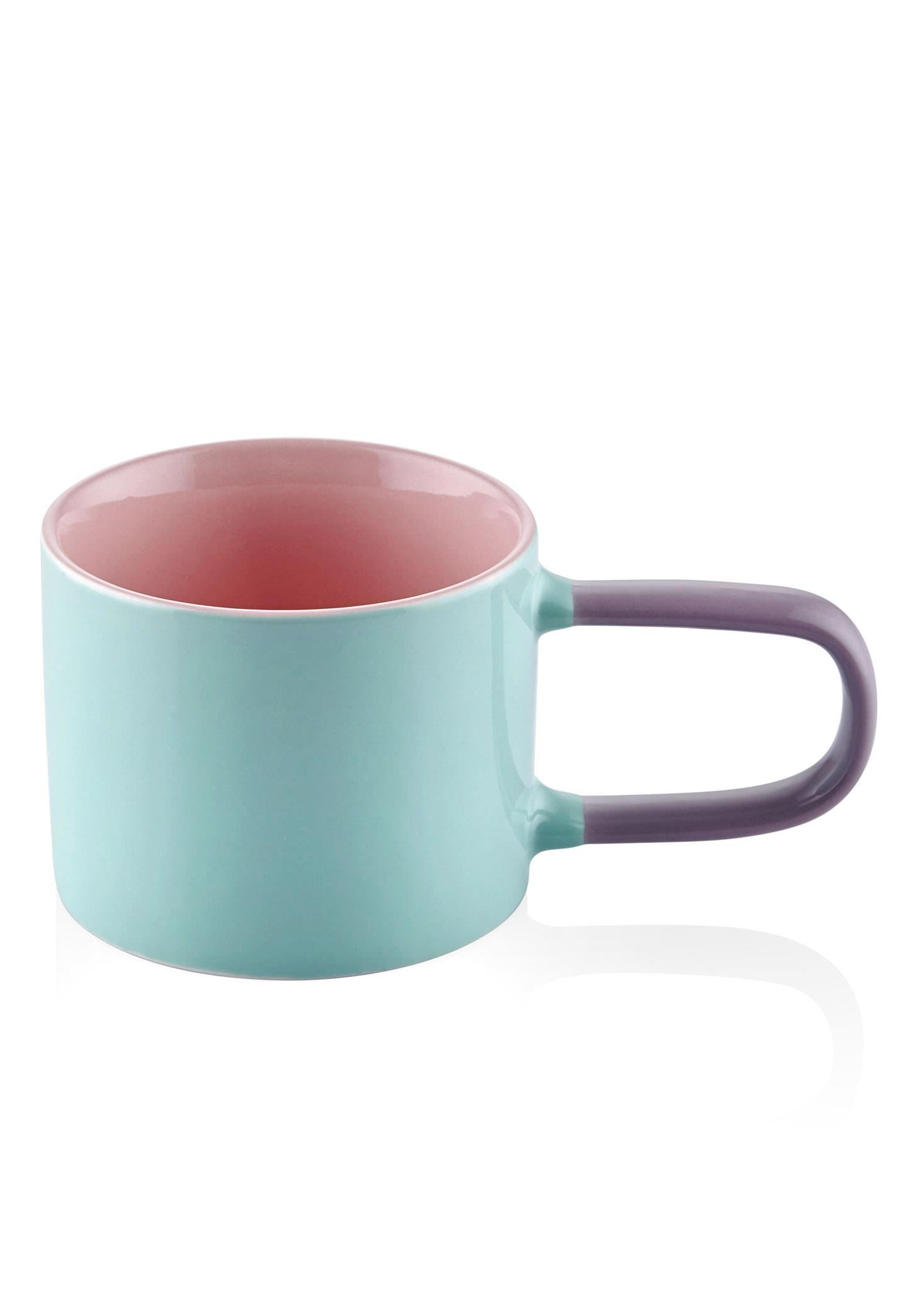 Rainbow Porcelain Mug Green 270 ml