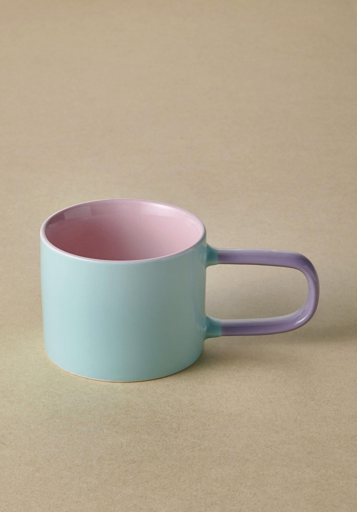 Rainbow Porcelain Mug Green 270 ml