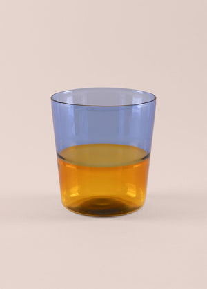 Rainbow – Water Glass Blue – Borosilicate & Heat - Resistant – 320ml (8x8x9 cm) - Exporgin - Global Shopping Site