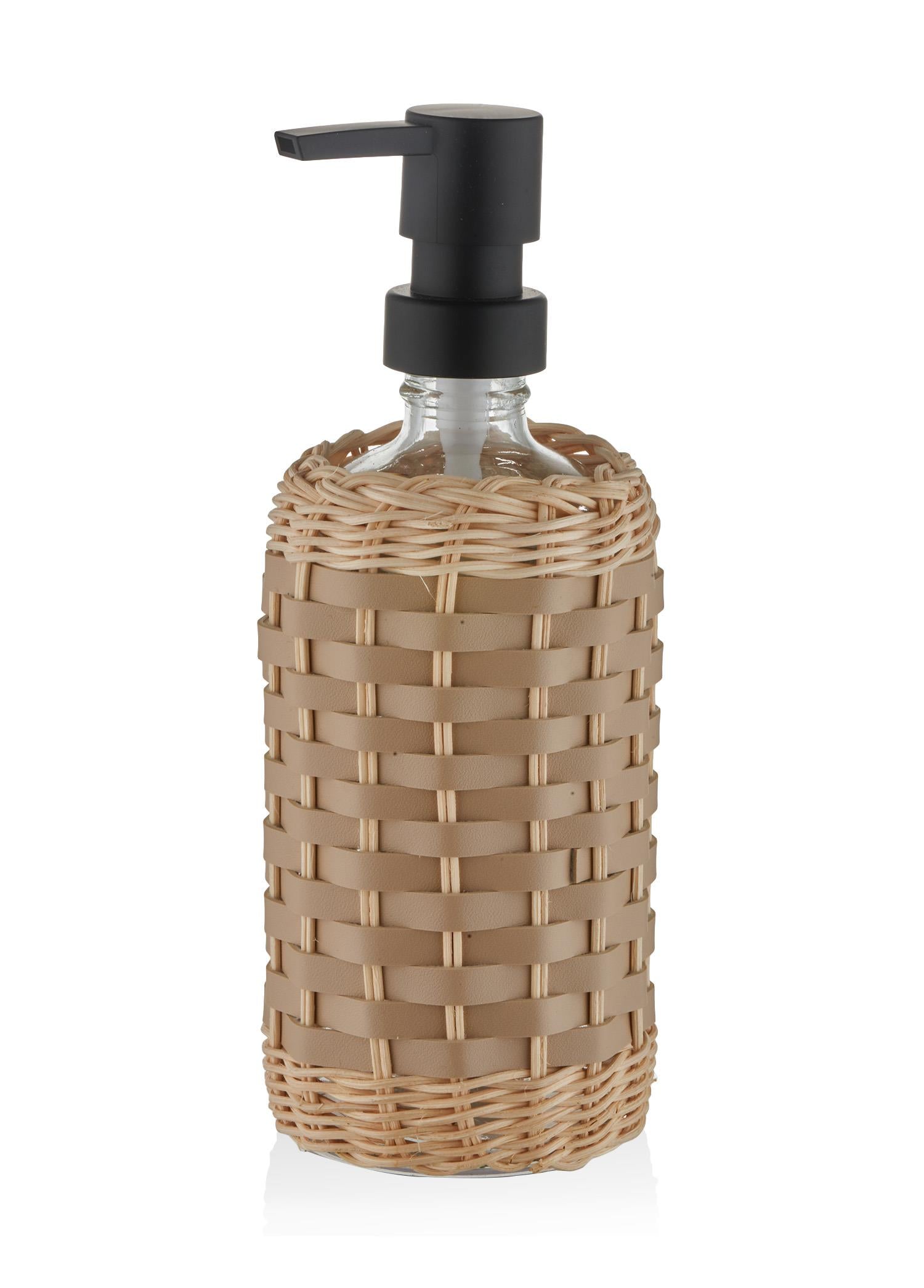 Rattan Liquid Soap Dispenser Cream 483 ml