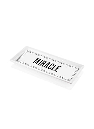 Rectangular Service Miracle - 35 x 16 Cm - Exporgin - Global Shopping Site