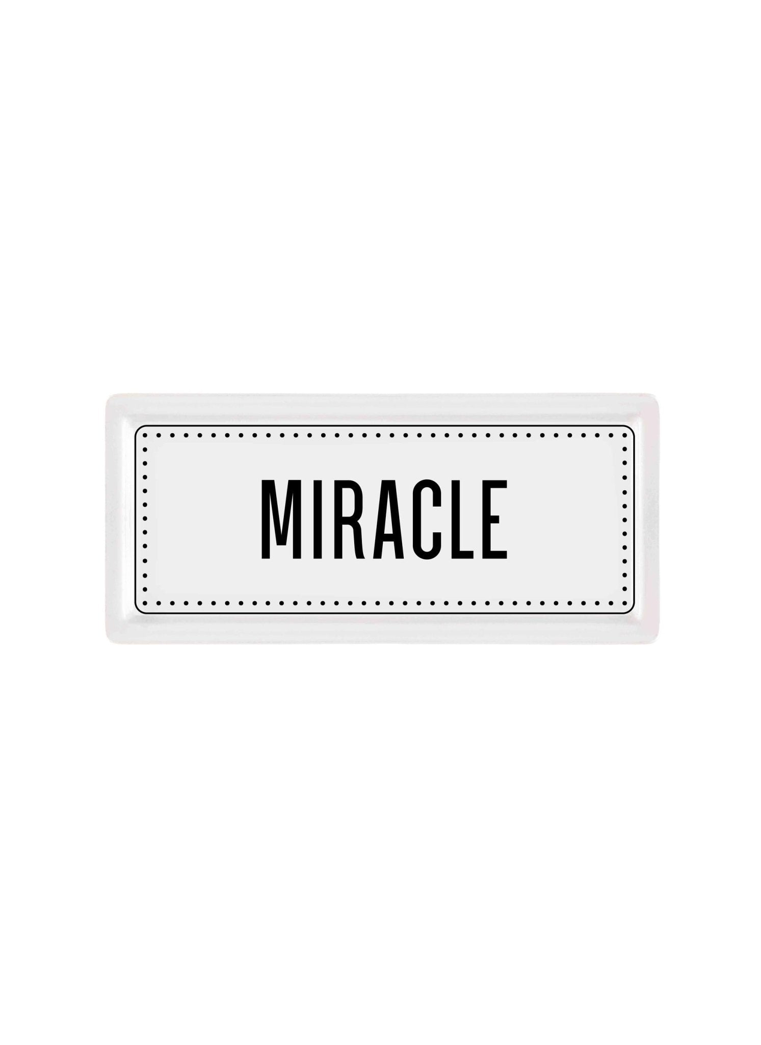 Rectangular Service Miracle - 35 x 16 Cm - Exporgin - Global Shopping Site