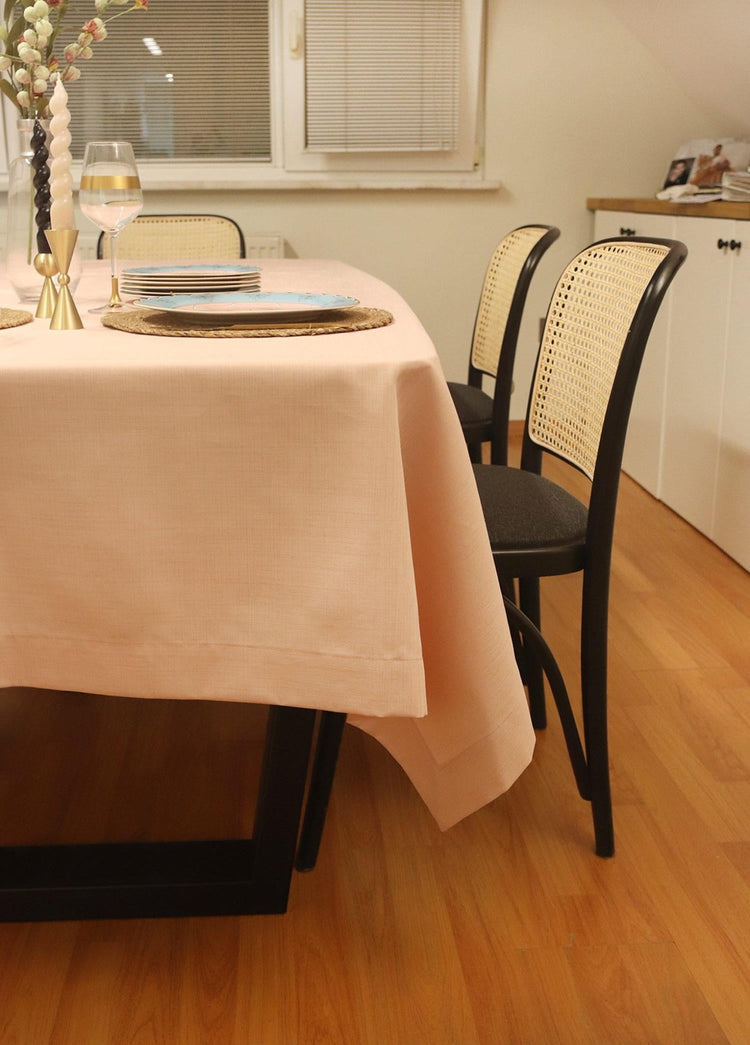 Rectangular Tablecloth Powder 150x230 cm - Exporgin - Global Shopping Site