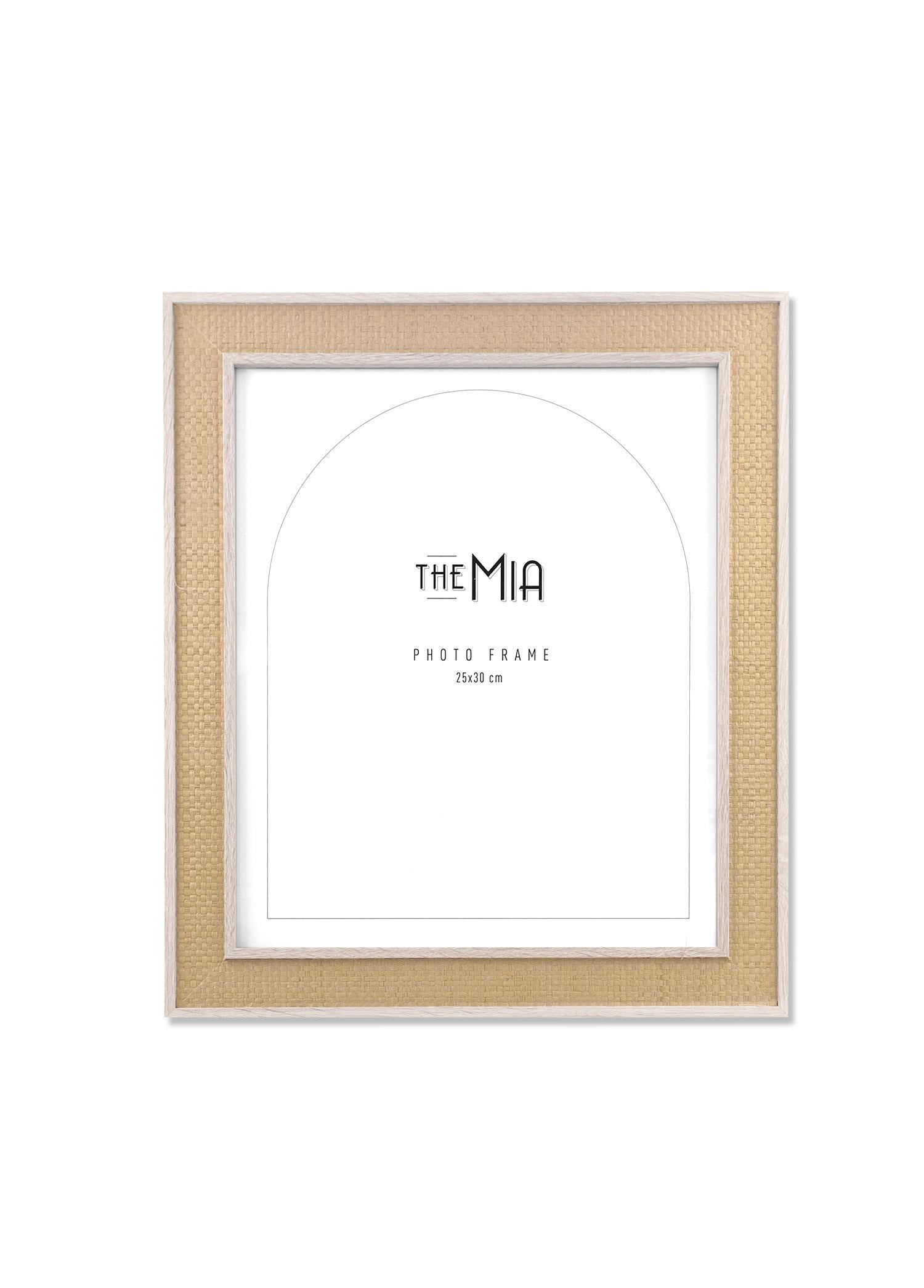 Delgado Photo Frame White 30x25 cm