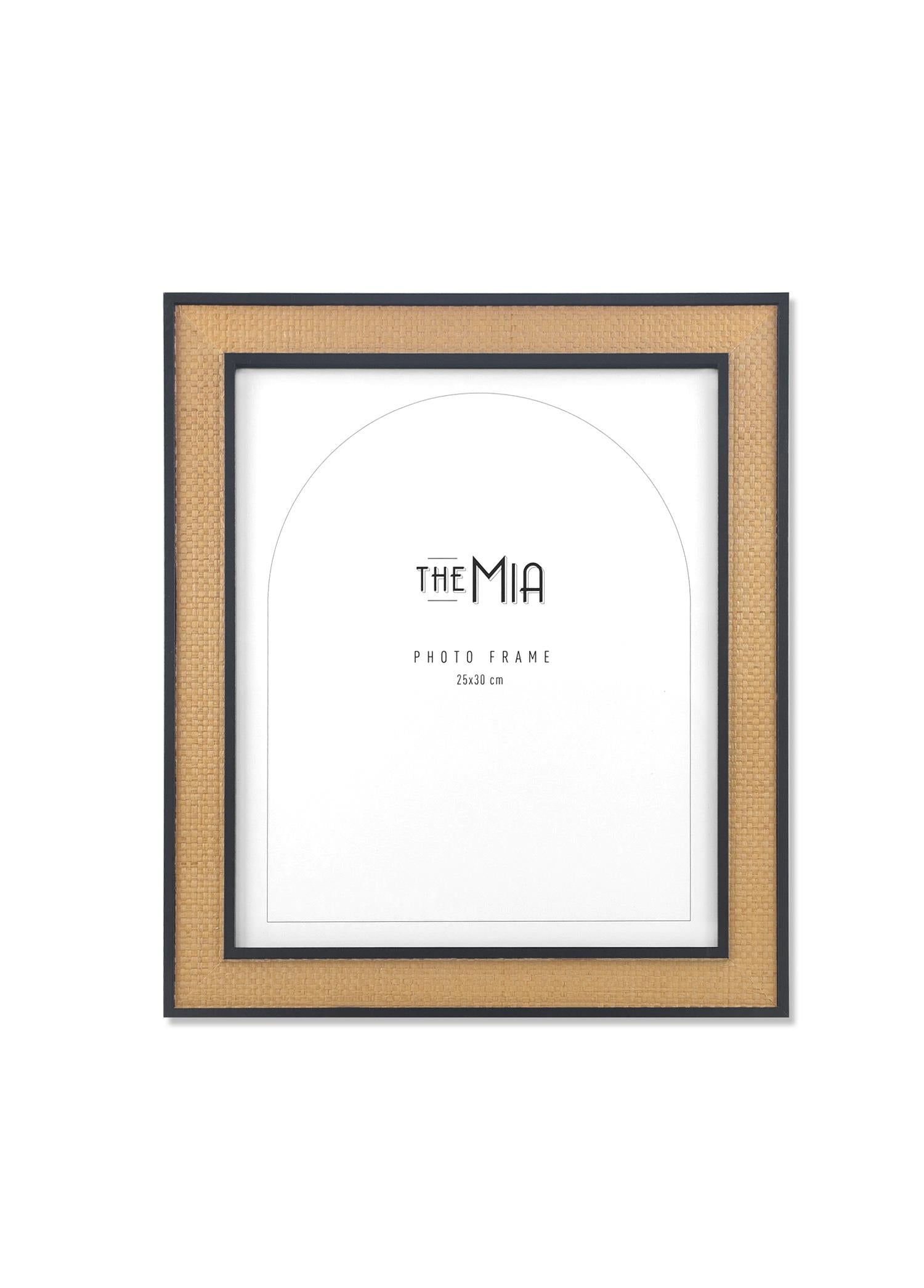 Retrato Photo Frame Black 30x25 cm