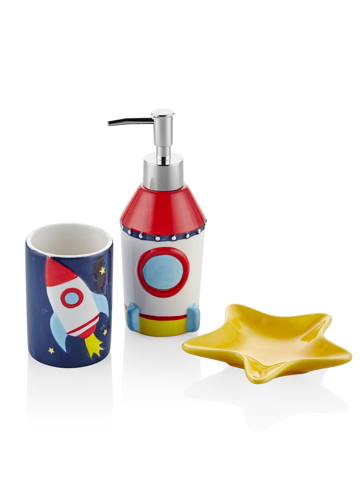 Rocket Bathroom Set 3 Pieces