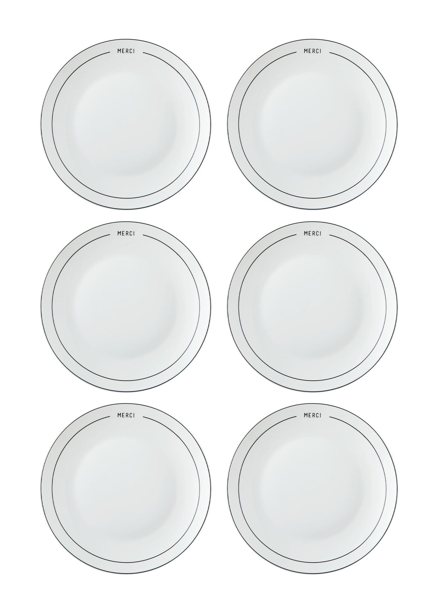 Round Cake Plate for 6 People