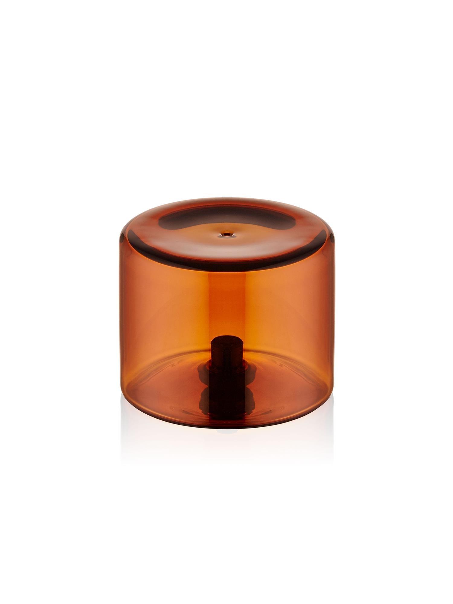 Round Salt and Pepper Shaker Set of 2 Amber 6x5 cm - Exporgin | Türkiye Comes to You