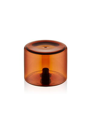 Round Salt and Pepper Shaker Set of 2 Amber 6x5 cm - Exporgin | Türkiye Comes to You