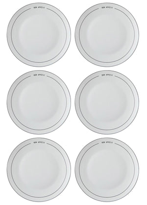 Round Serving Plate for 6 Persons - Exporgin - Global Shopping Site