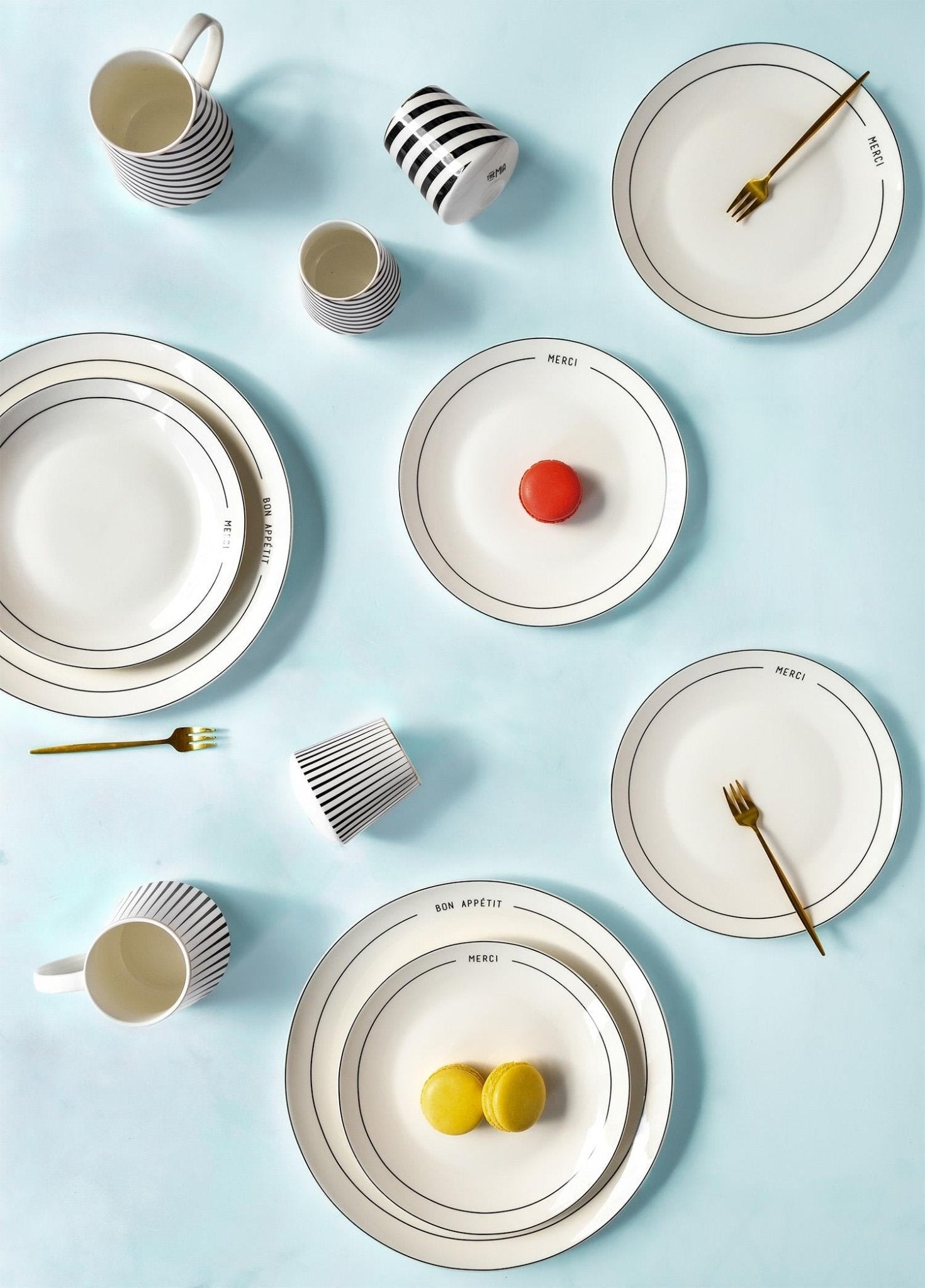 Round Serving Plate for 6 Persons - Exporgin - Global Shopping Site