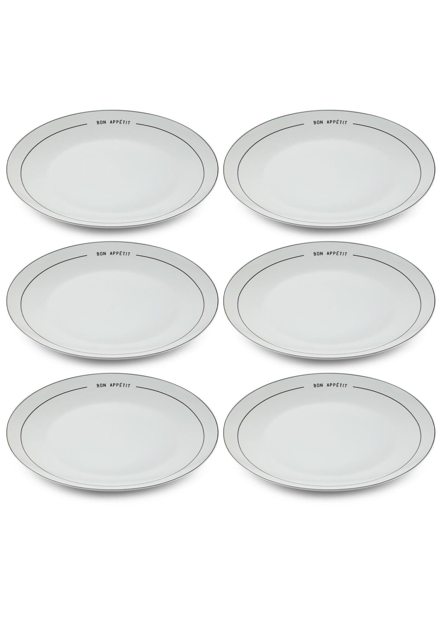 Round Serving Plate for 6 Persons