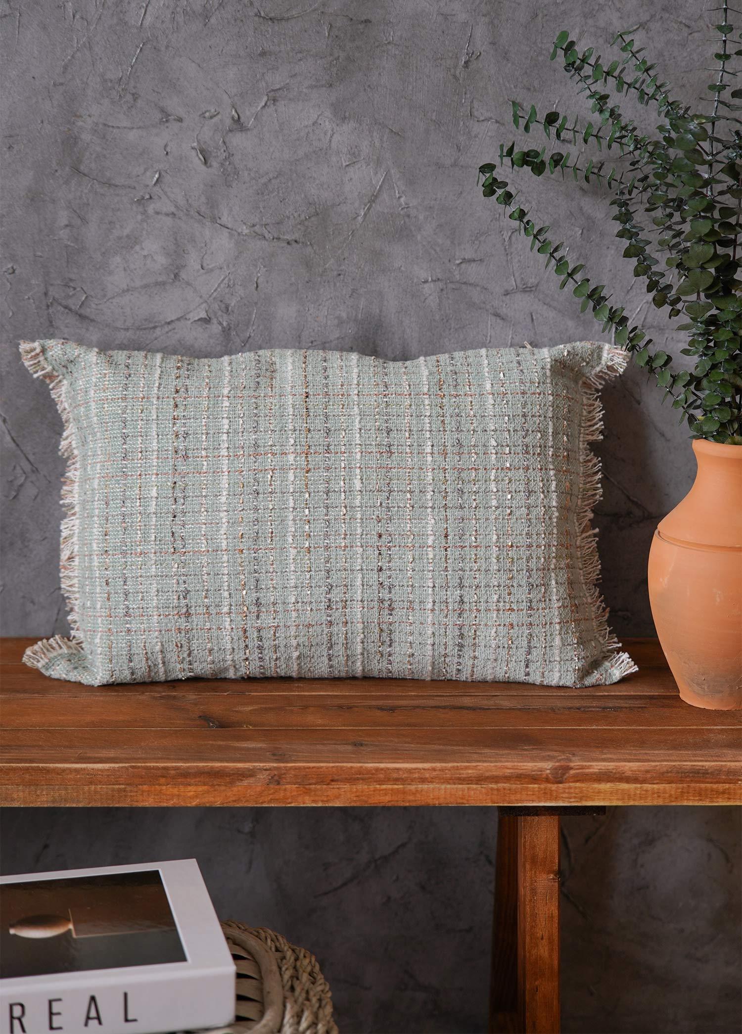 Rua Cushion Green 35x50 cm