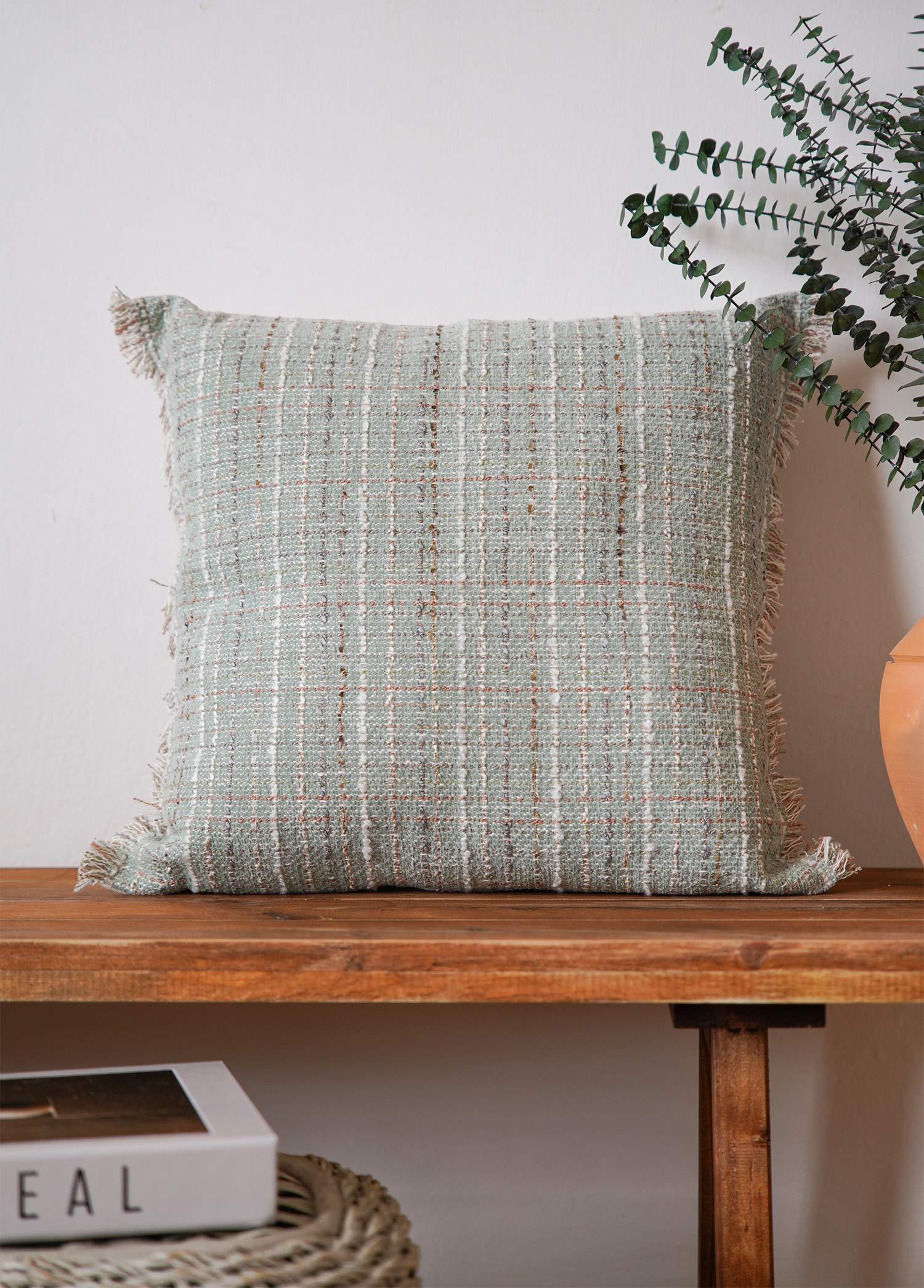 Rua Cushion Green 45x45 cm