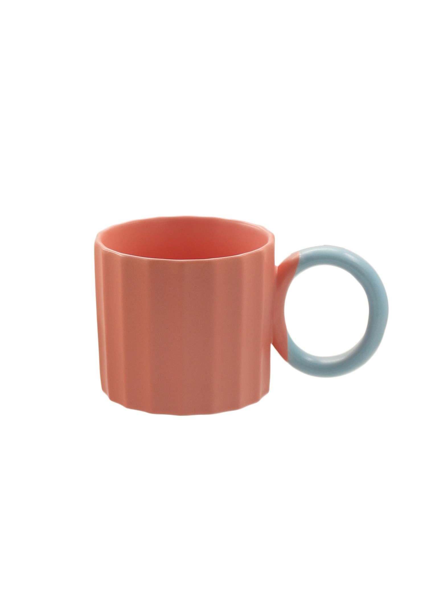 Runden Porcelain Mug Pink 250 ml