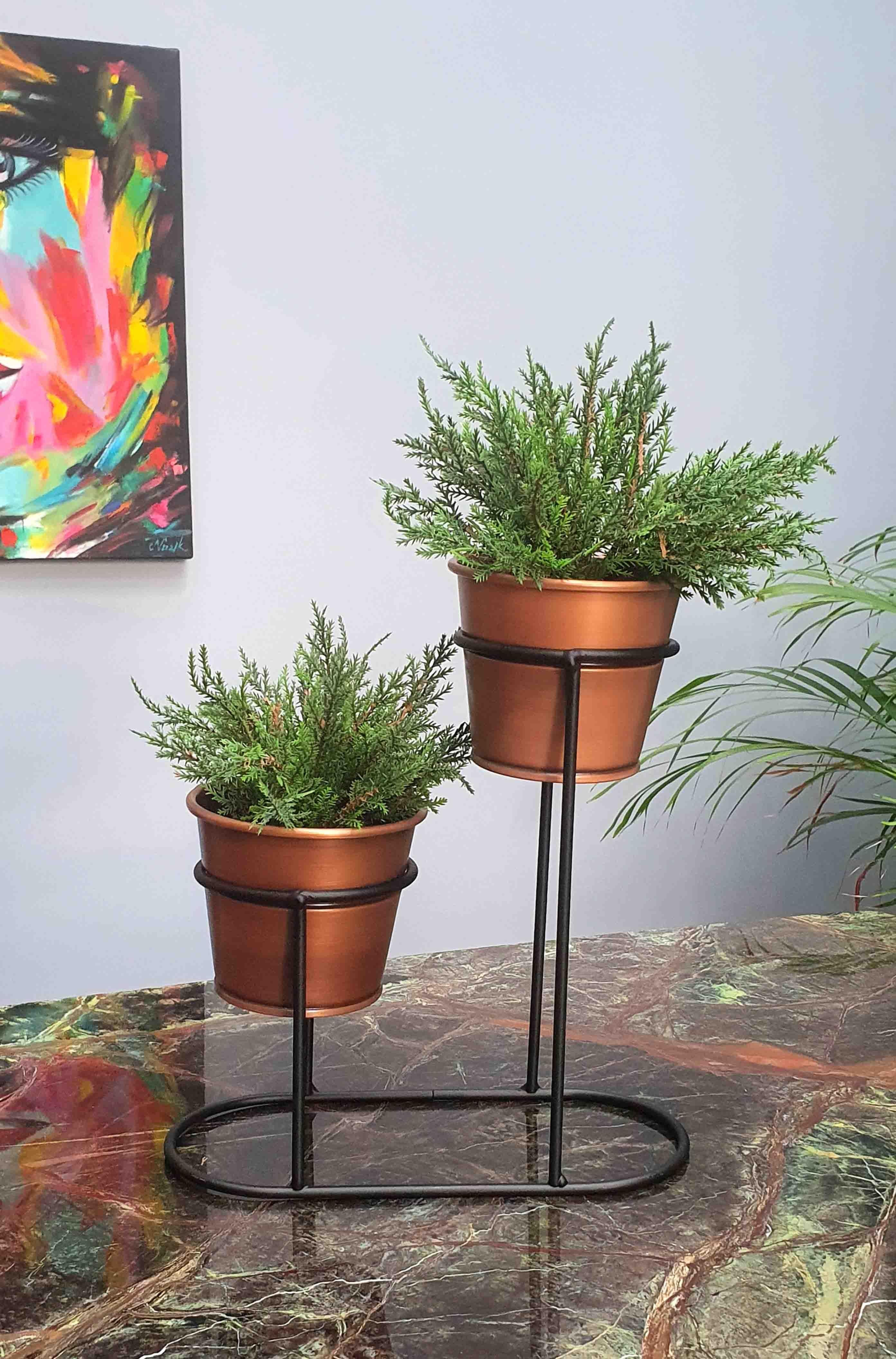 Flowerpot Set of 2 - Copper