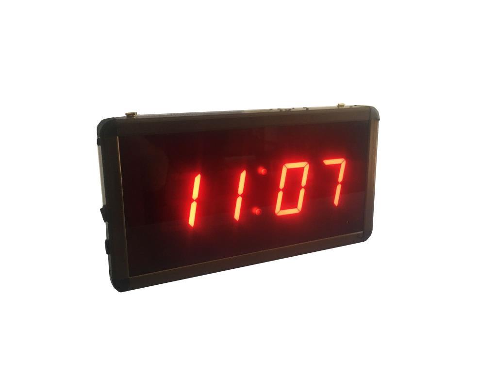 Rechargeable Digital Wall Clock (Case Dimension: 18x30 cm)