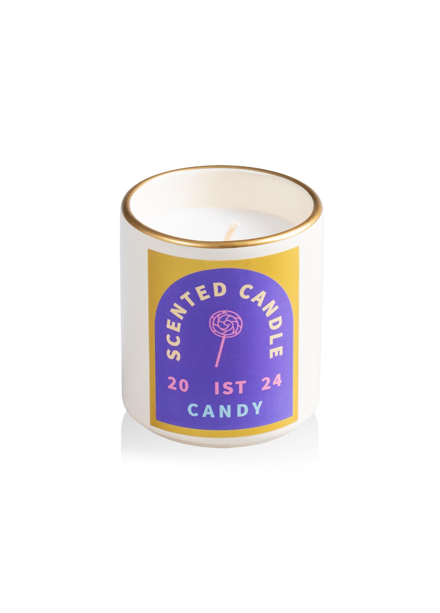 Scented Scented Candle Candy 150 gr