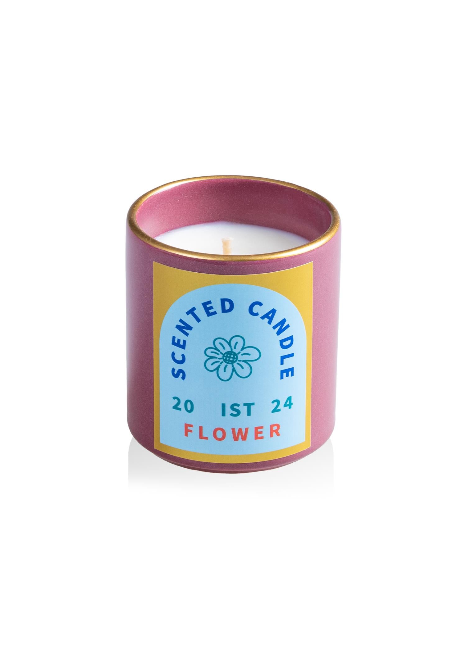 Scented Scented Candle Flower 150 gr